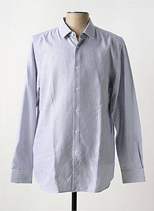 Chemise manches longues bleu HUGO BOSS pour homme