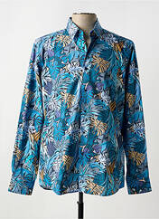 Chemise manches longues bleu KARL LAGERFELD pour homme seconde vue