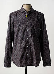 Chemise manches longues bleu MANUEL RITZ pour homme seconde vue