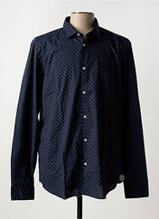 Chemise manches longues noir MANUEL RITZ pour homme seconde vue