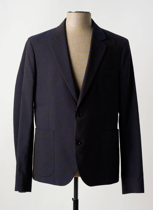 Blazer coupe cintrée bleu PAUL SMITH homme