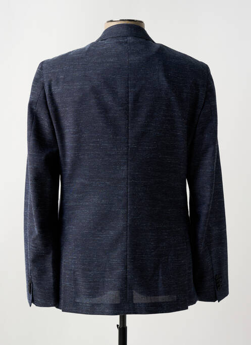 Blazer tissage chiné bleu HUGO BOSS homme
