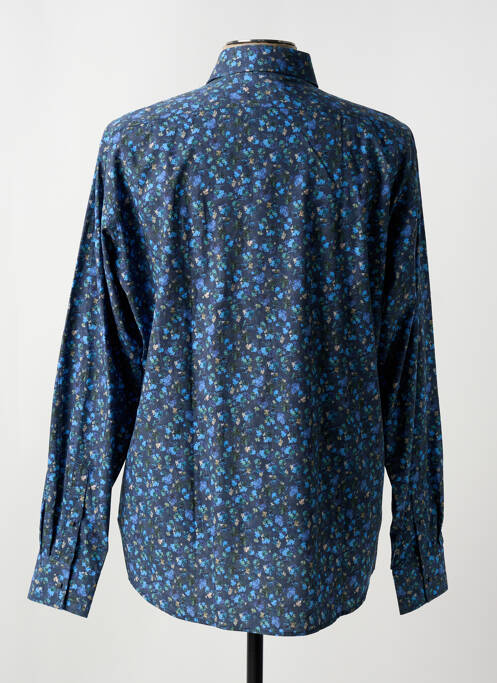 Chemise manches longues coupe cintrée bleu KARL LAGERFELD homme