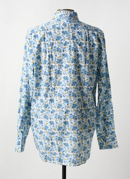Chemise manches longues coupe cintrée bleu KARL LAGERFELD homme