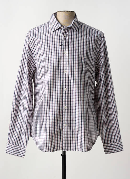 Chemise manches longues coupe cintrée gris TRUSSARDI JEANS homme