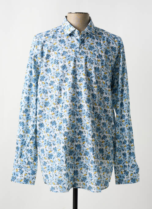 Chemise manches longues bleu KARL LAGERFELD pour homme