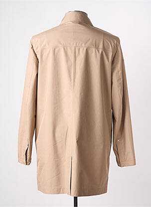 Trench coupe droite sans capuche beige MANUEL RITZ homme