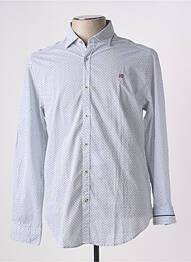 Chemise manches longues imprimé fantaisie bleu NAPAPIJRI homme