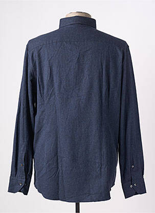 Chemise manches longues coupe cintrée bleu STENSTRÔMS homme
