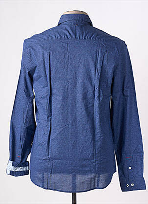 Chemise manches longues imprimé fantaisie bleu NAPAPIJRI homme