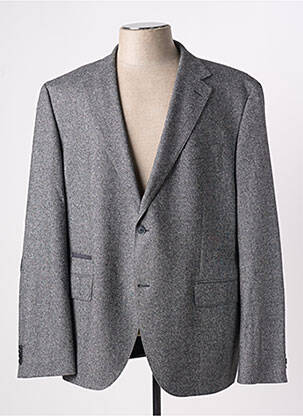 Blazer tissage chiné gris HUGO BOSS homme