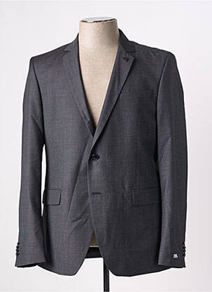Blazer tissage chiné gris KARL LAGERFELD homme