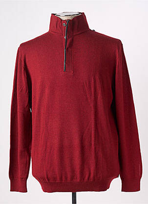 Pull tissage chiné manches longues orange KARL LAGERFELD homme