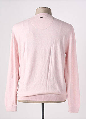 Pull stretch manches longues rose NAPAPIJRI homme