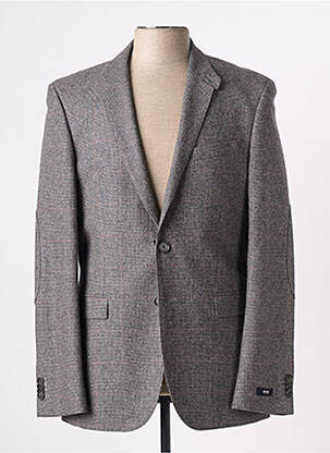 Blazer tissage chiné gris HUGO BOSS homme