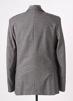 Blazer tissage chiné gris HUGO BOSS homme
