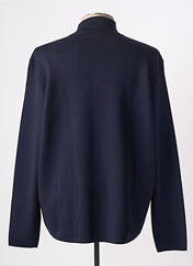 Gilet manches longues bleu GRAN SASSO pour homme seconde vue