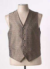 Gilet sans manche marron JEAN DE SEY pour homme seconde vue