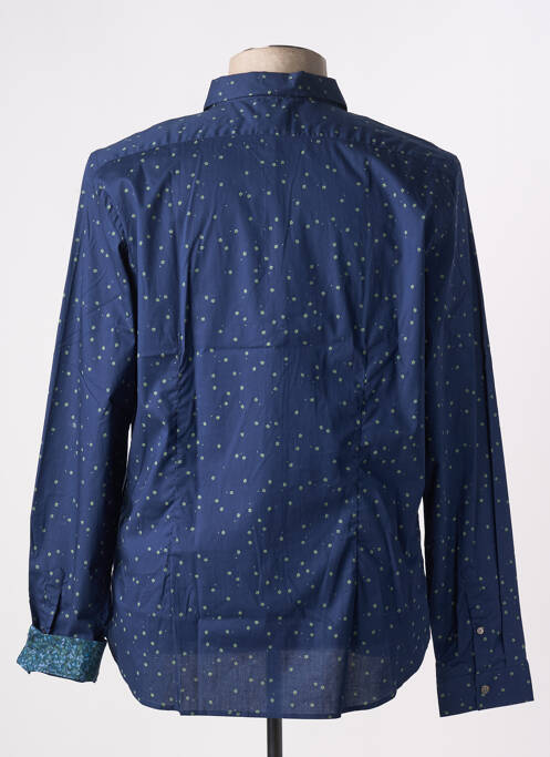 Chemise manches longues imprimé fantaisie bleu PAUL SMITH homme