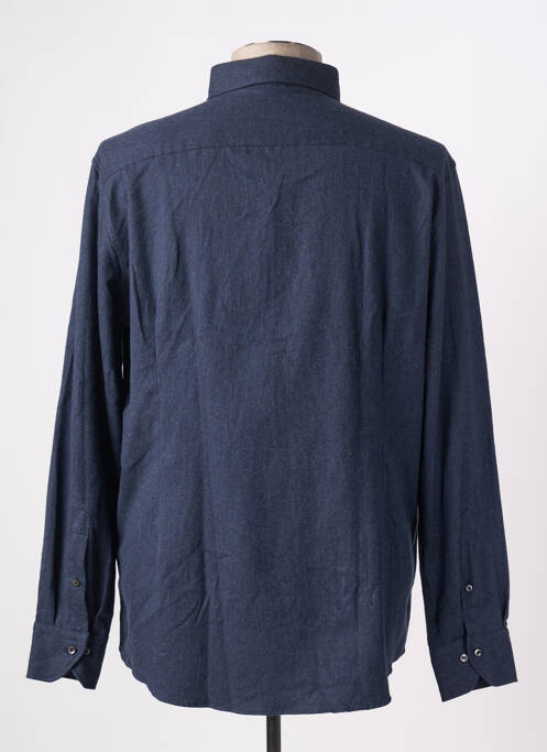 Chemise manches longues coupe cintrée bleu STENSTRÔMS homme
