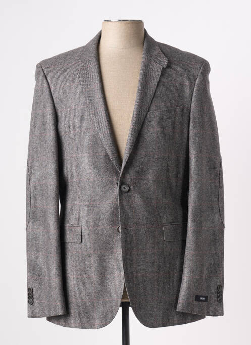 Blazer tissage chiné gris HUGO BOSS homme