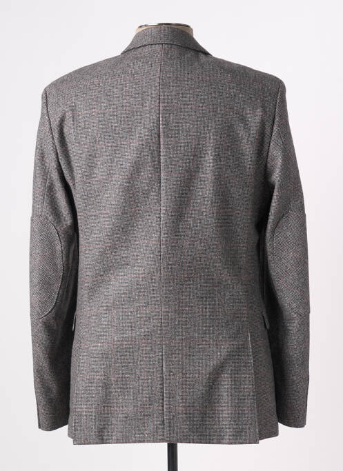 Blazer tissage chiné gris HUGO BOSS homme
