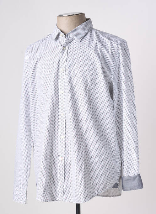 Chemise manches longues blanc HUGO BOSS pour homme