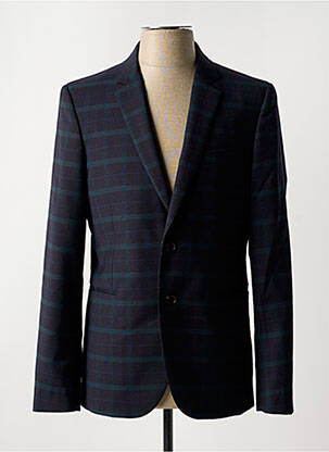 Blazer finition intérieure doublée bleu PAUL SMITH homme