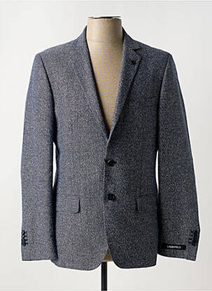 Blazer coupe cintrée bleu LAGERFELD homme