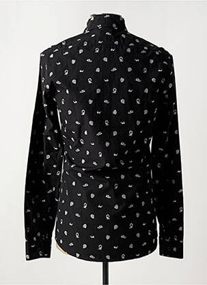 Chemise manches longues imprimé fantaisie noir HUGO BOSS homme