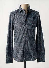 Chemise manches longues imprimé fantaisie bleu PAUL SMITH homme