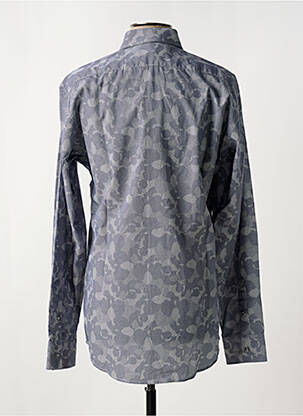 Chemise manches longues imprimé fantaisie bleu KARL LAGERFELD homme
