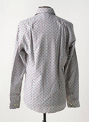 Chemise manches longues imprimé fantaisie gris HUGO BOSS homme