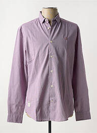 Chemise manches longues imprimé fantaisie rouge NAPAPIJRI homme