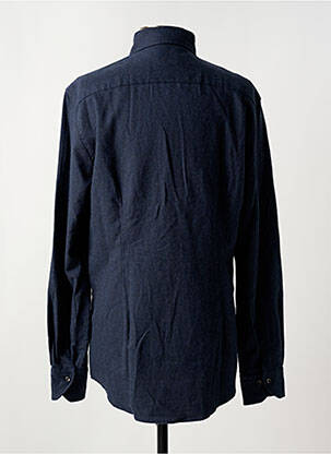 Chemise manches longues coupe droite bleu STENSTRÔMS homme
