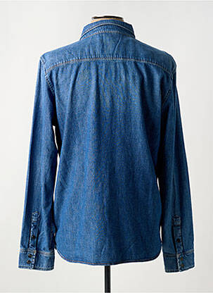 Chemise manches longues coupe droite bleu 7 FOR ALL MANKIND homme