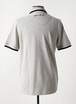 Polo coupe droite manches courtes gris FRANKIE MORELLO homme