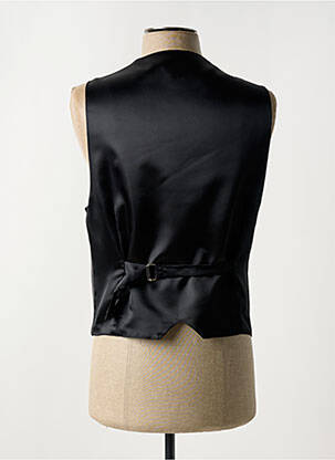 Gilet sans manche effet matière satinée gris JEAN DE SEY homme