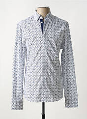 Chemise manches longues blanc FRANKIE MORELLO pour homme seconde vue