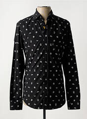 Chemise manches longues noir HUGO BOSS pour homme seconde vue