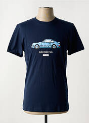 T-shirt bleu 8JS pour homme seconde vue