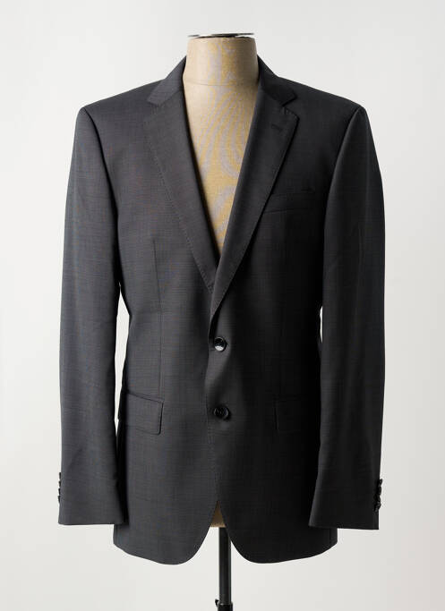 Blazer finition intérieure doublée gris HUGO BOSS homme