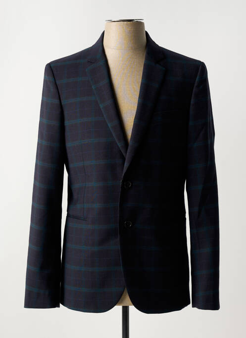 Blazer finition intérieure doublée bleu PAUL SMITH homme