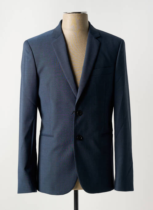 Blazer finition intérieure doublée bleu PAUL SMITH homme