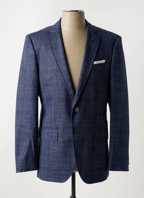 Blazer finition intérieure doublée bleu HUGO BOSS homme