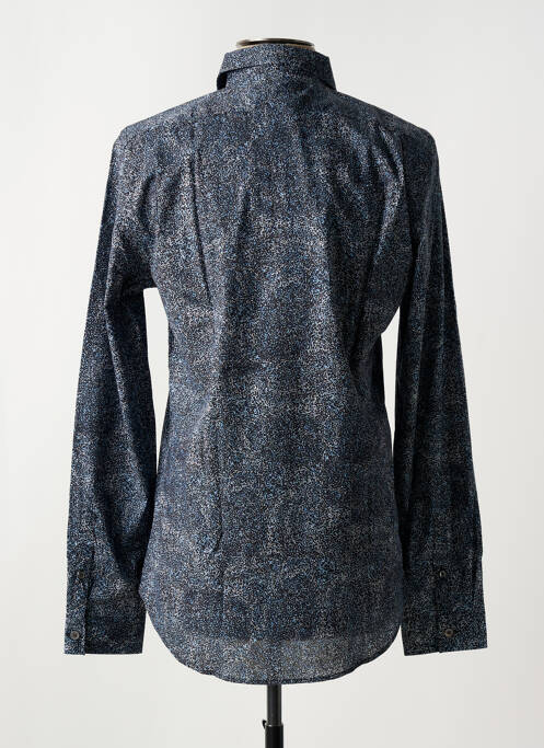 Chemise manches longues imprimé fantaisie bleu PAUL SMITH homme