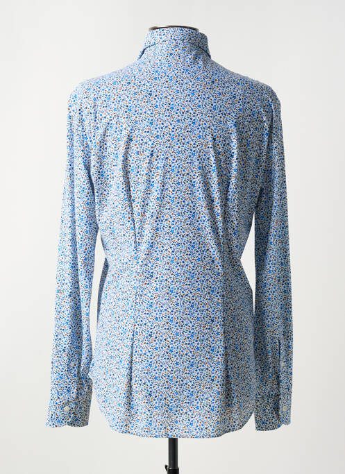 Chemise manches longues coupe cintrée bleu ORIAN homme