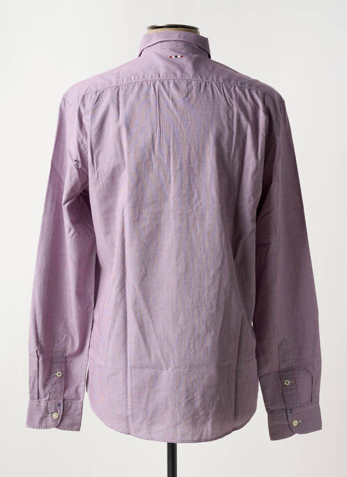 Chemise manches longues imprimé fantaisie rouge NAPAPIJRI homme