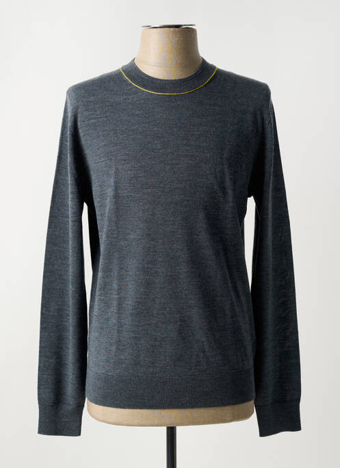 Pull tissage chiné manches longues gris PAUL SMITH homme