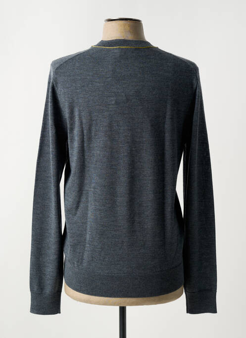 Pull tissage chiné manches longues gris PAUL SMITH homme